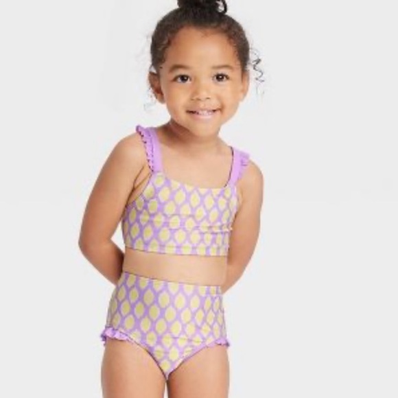Cat & Jack Other - Lemon Print Bikini Set - Cat & Jack